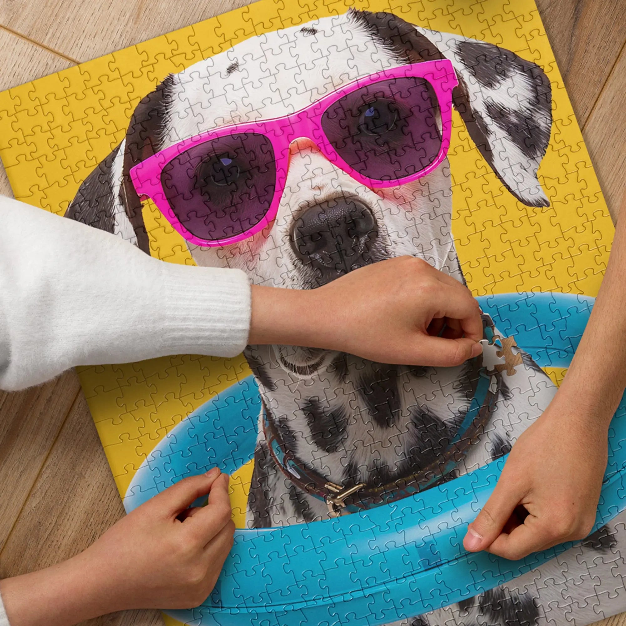 520 Pieces Cool Dog Luke Jigsaw Puzzle The Wishful Fish Kids