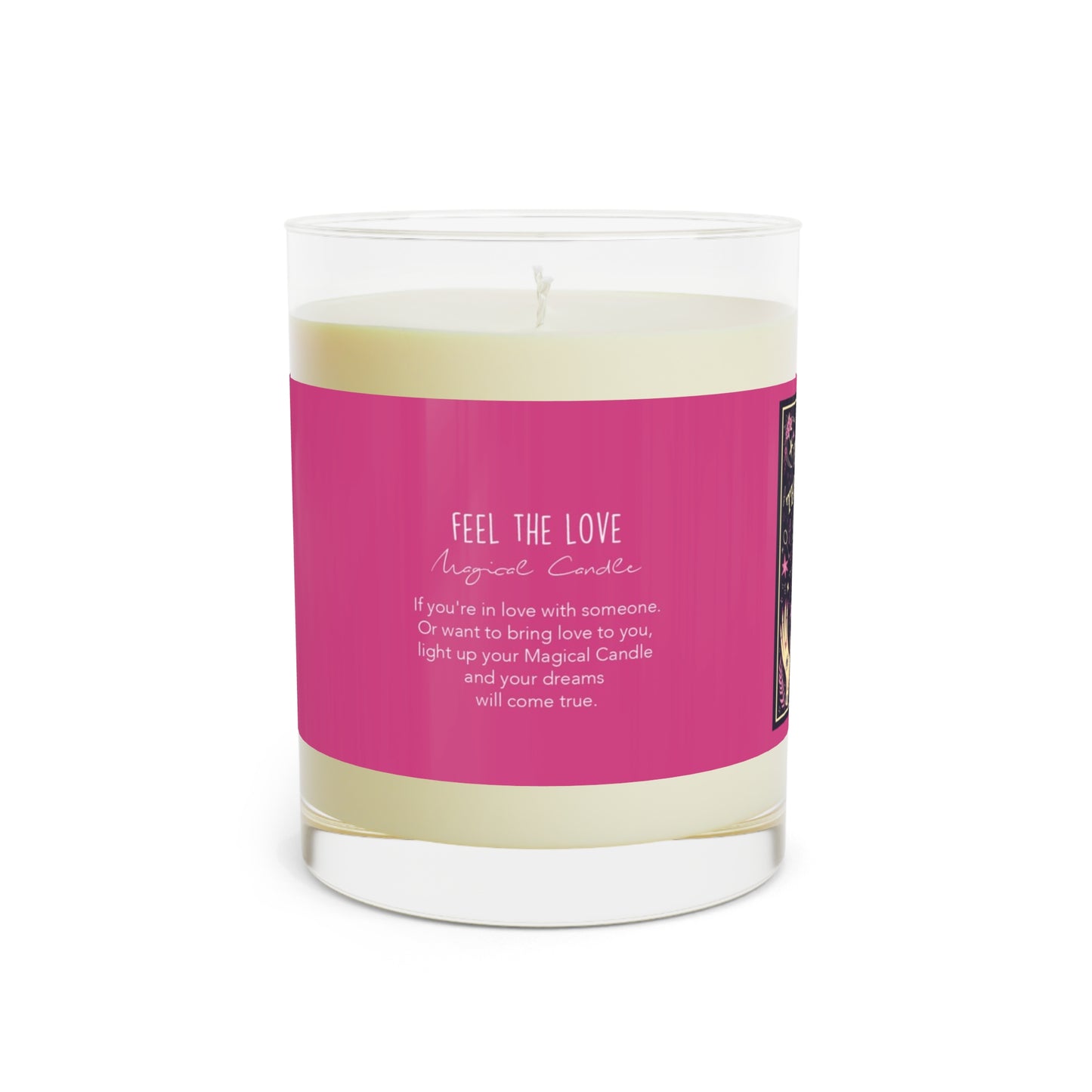 "FEEL THE LOVE" Magical Candle |  Minted Lavender & Sage - Premium Candles from The Wishful Fish KIDS - Just $30! Shop now at The Wishful Fish Kids