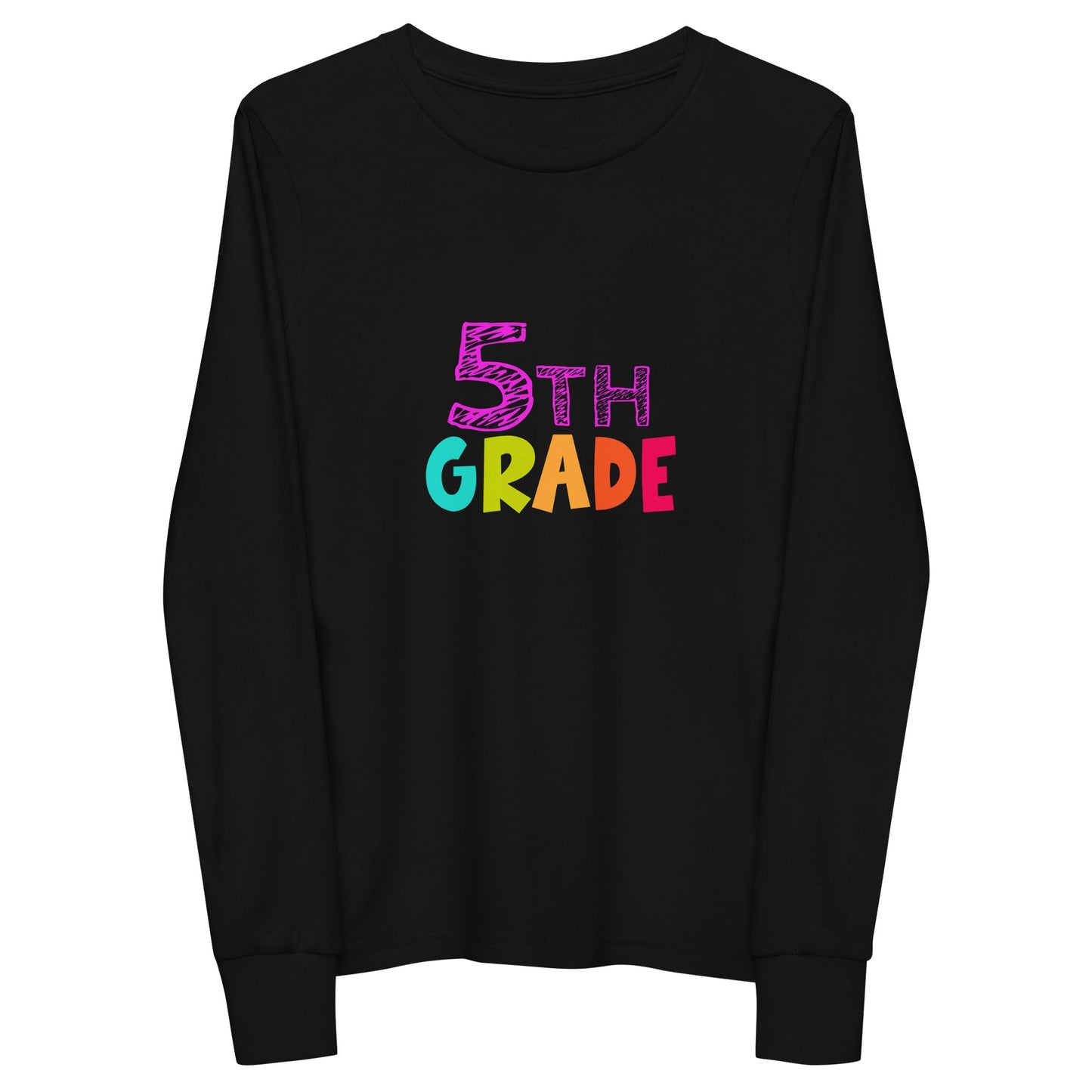 5th GRADE Youth Long Sleeve Tee - Sizes S-L - Premium Long Sleeve T-Shirt from The Wishful Fish Kids - Just $29.00! Shop now at The Wishful Fish Kids