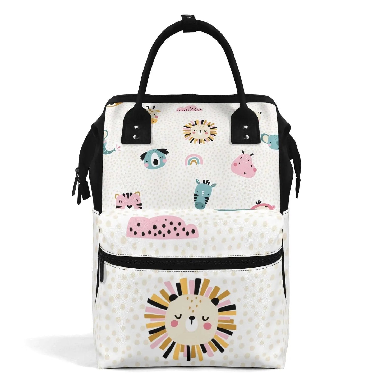 Get ready for every adventure with the CUTE BABY ANIMALS Backpack Diaper Bag!  SHOP Now at The Wishful Fish KIDS