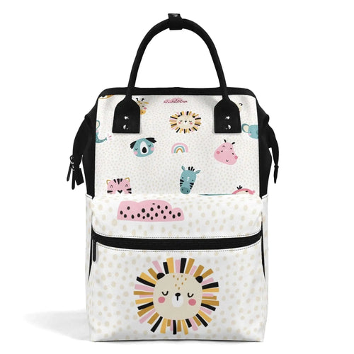 Get ready for every adventure with the CUTE BABY ANIMALS Backpack Diaper Bag!  SHOP Now at The Wishful Fish KIDS