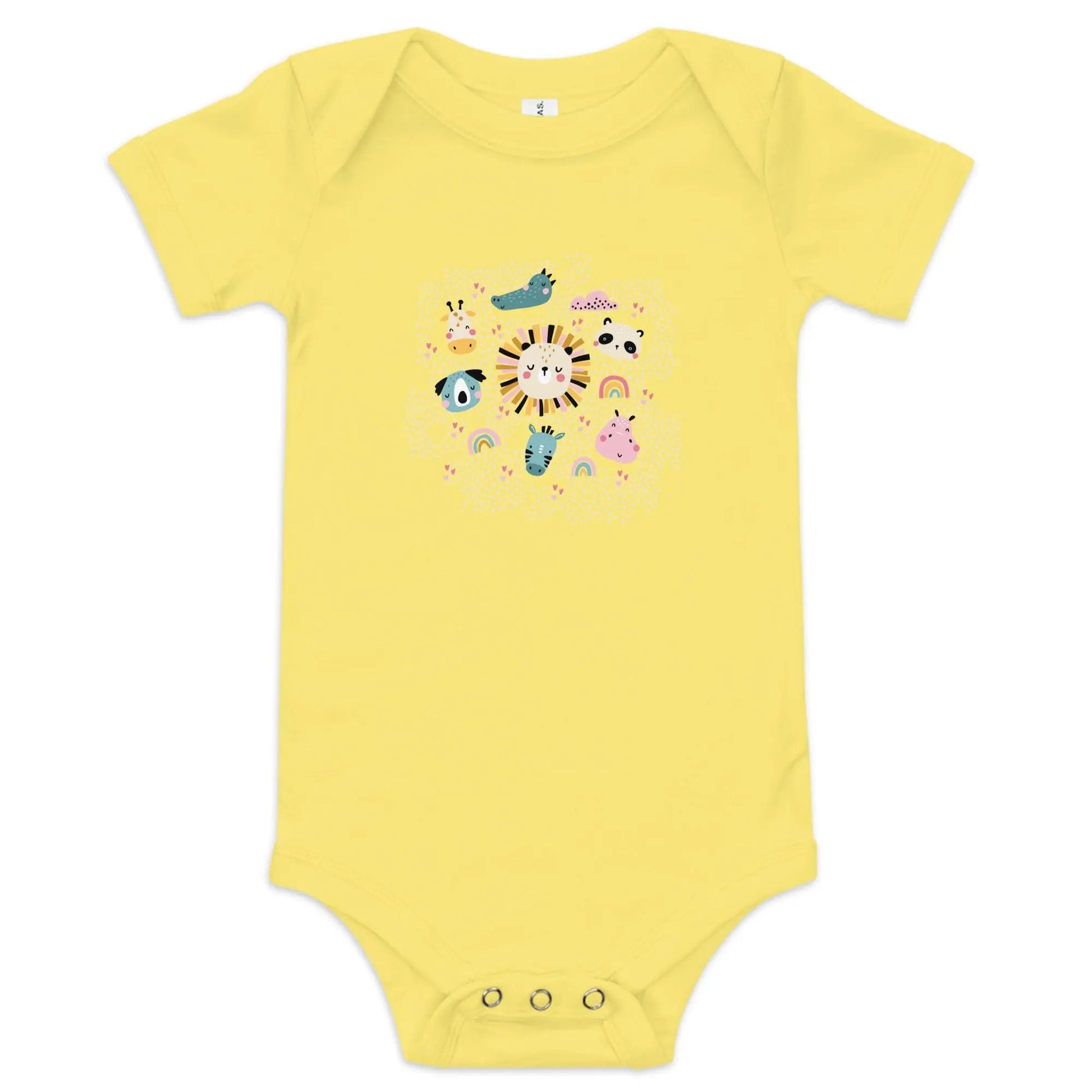BABY ANIMALS One Piece - Premium One Piece from The Wishful Fish Kids - Just $24! Shop now at The Wishful Fish Kids