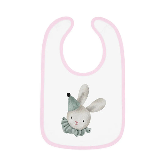 Keep mealtime mess-free and adorable with our BABY BUNNIES Bib! SHOP Now at  The Wishful Fish KIDS