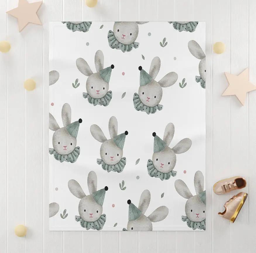 The BABY BUNNIES Sherpa Blanket offers both style and comfort for your precious little one. SHOP Now at The Wishful Fish KIDS