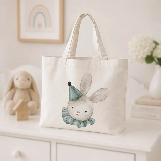 BABY BUNNIES Tote Bag — Your Everyday Bunny Buddy Carry All! The Wishful Fish KIDS