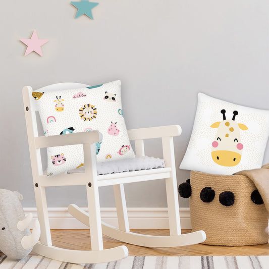SHOP The BABY ANIMALS Pillows at The Wishful Fish KIDS. Fun gifts for new moms, ideal for new baby gifts or for a baby shower.