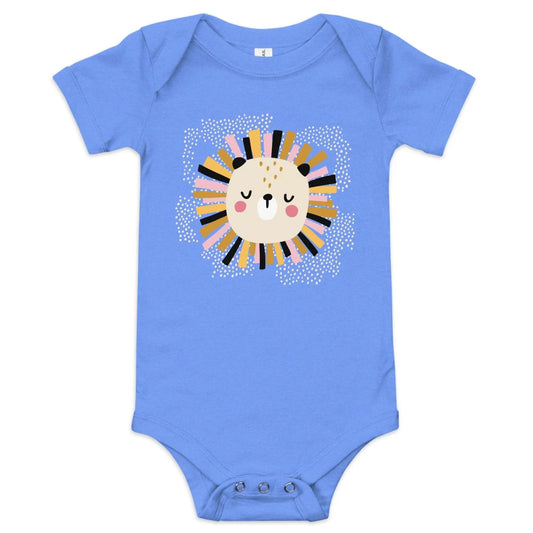 Wrap your little one in cozy charm with the BABY LION One Piece Baby Outfit! Shop Now at The Wishful Fish KIDS