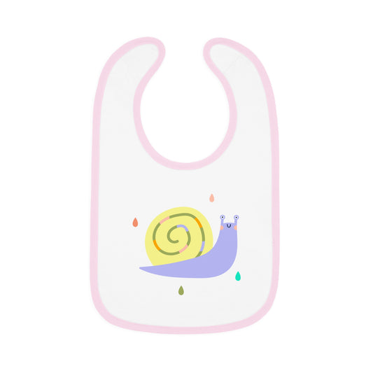 BABY SNAILS Bib — Soft, Snug, and Mealtime Ready!