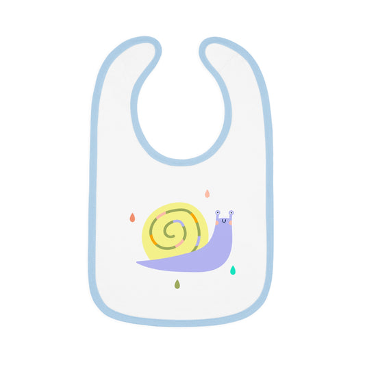 BABY SNAILS Bib — Soft, Snug, and Mealtime Ready!