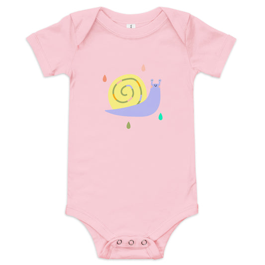 Experience cuteness overload with our BABY SNAILS One Piece for your little one!  Makes perfect baby accessories, get yours today! SHOP The Wishful Fish KIDS