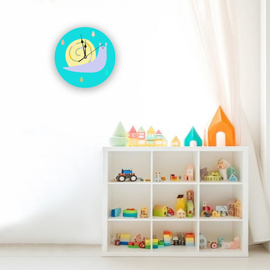 Bring a touch of whimsy to your little one with our BABY SNAILS Wood Wall Clock. Makes great baby gifts, for the perfect gift. SHOP The Wishful Fish KIDS