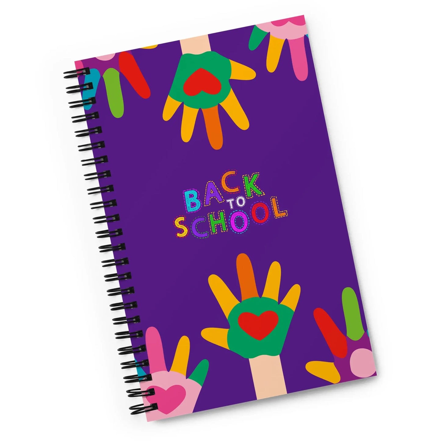 The BACK TO SCHOOL Spiral Notebook is your ultimate sidekick for crushing notes, doodles, dreams, and owning every school day. SHOP Now at The Wishful Fish  KIDS