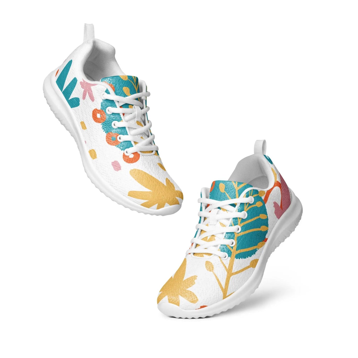 Step up your style game with our BOTANICAL PRINT Athletic Shoes. SHOP Now at The Wishful Fish KIDS