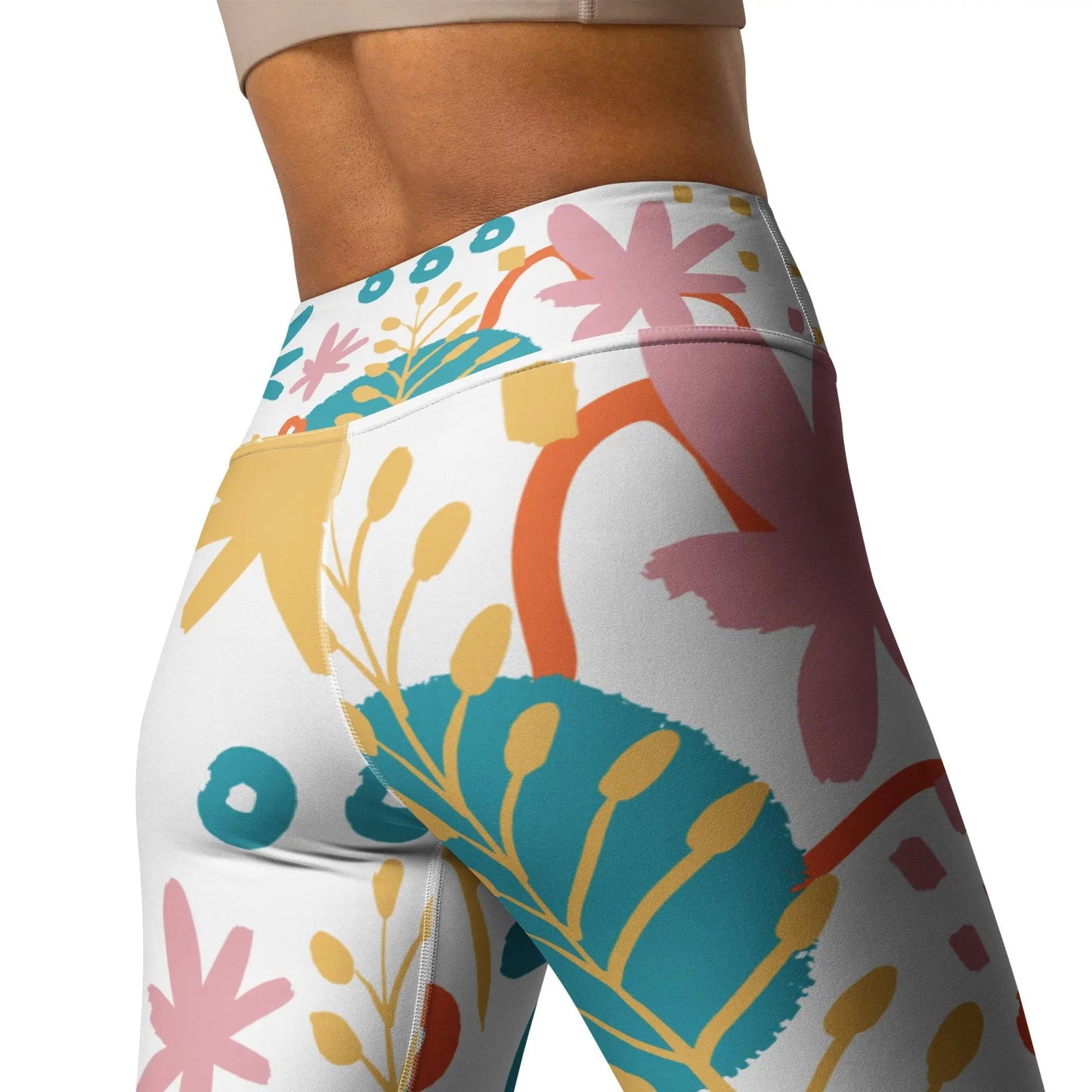 Stand out in style with our BOTANICAL PRINT Leggings! SHOP Now at The Wishful Fish KIDS