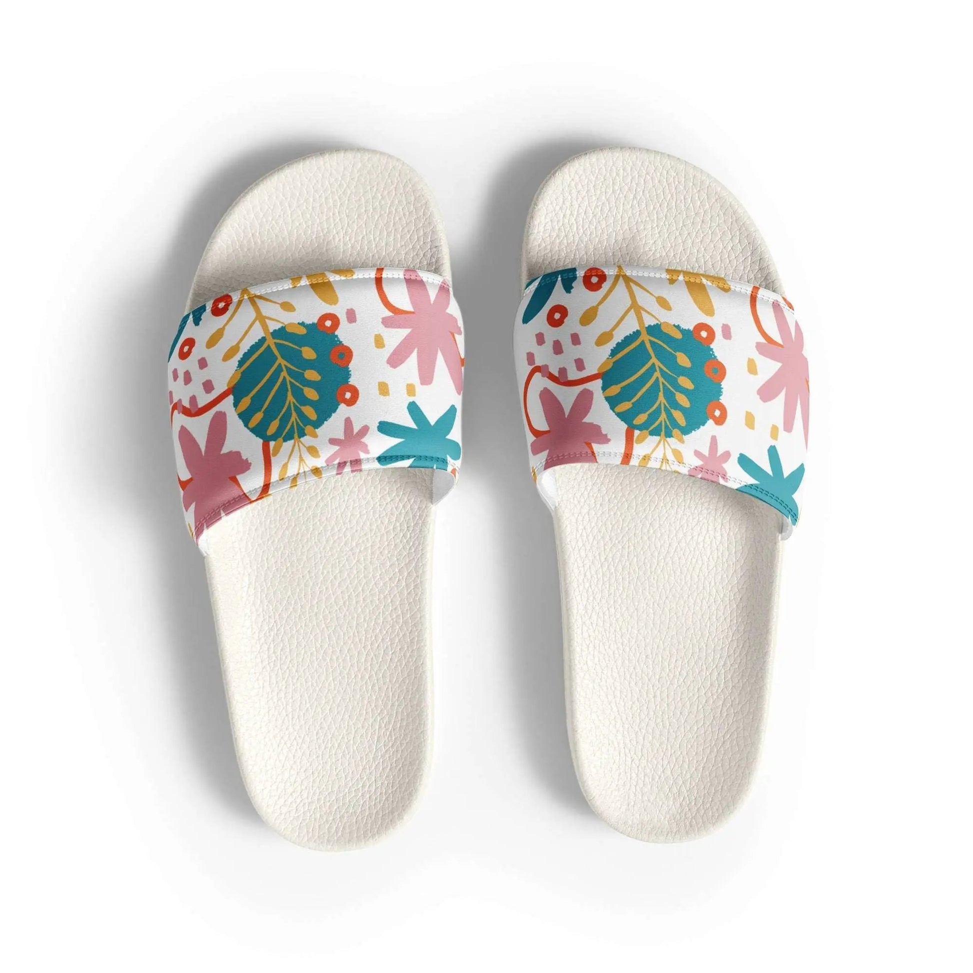 Slide into something cooler with our BOTANICAL PRINT Slides! SHOP Now at The Wishful Fish KIDS