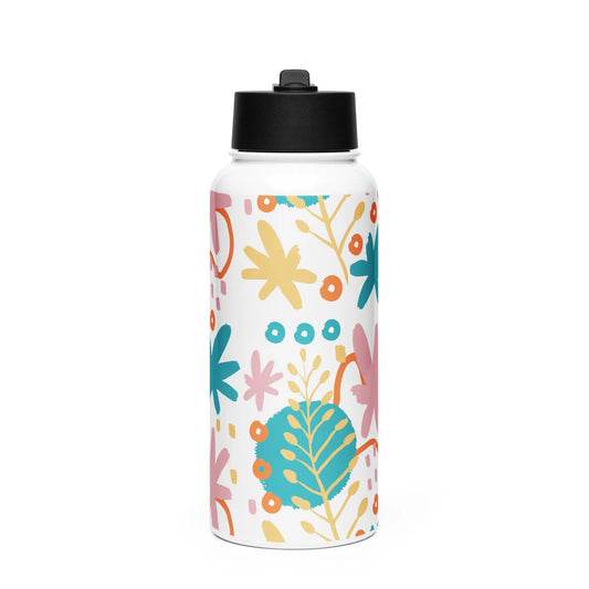 Stay refreshed in style with the BOTANICAL PRINT Water Bottle!  SHOP The Wishful Fish KIDS