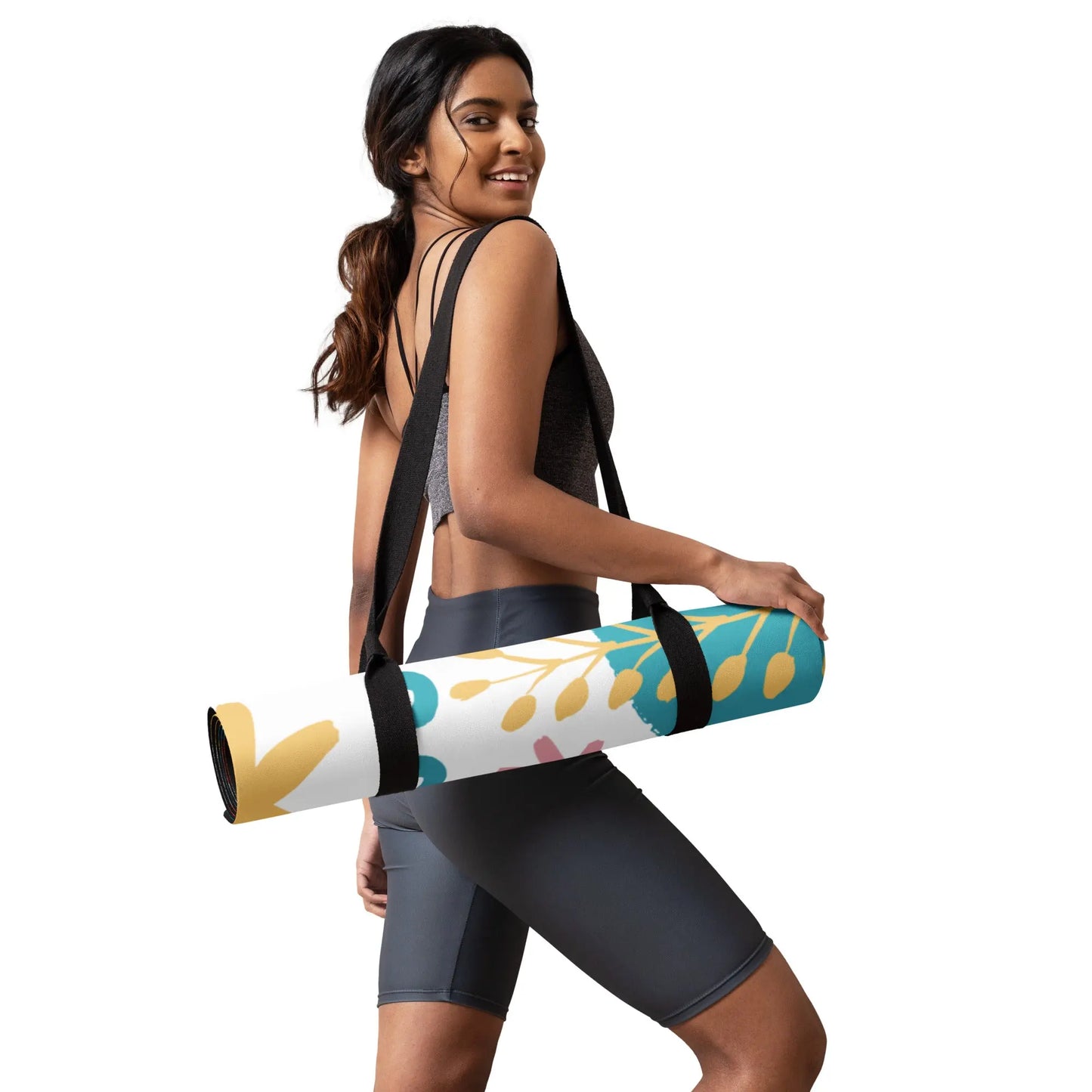 With bold colors and an awesome design, this mat adds serious style to every stretch. SHOP Now at The Wishful Fish KIDS