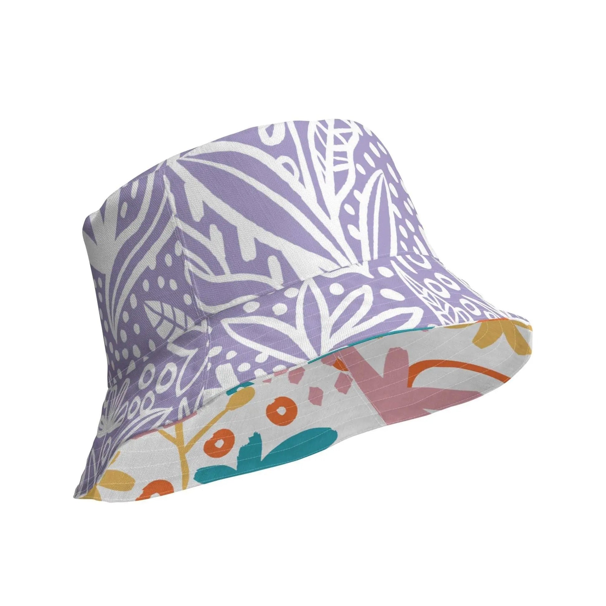Stay cool and stylish in the BOTANICAL Reversible Bucket Hat! Shop now at The Wishful Fish Kids