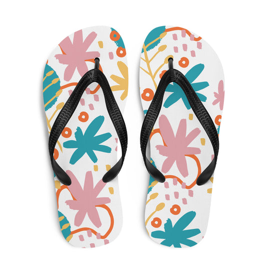 Featuring a fun and quirky print, these flip flops are sure to add a touch of playfulness to any outfit. SHOP Now at The Wishful Fish KIDS