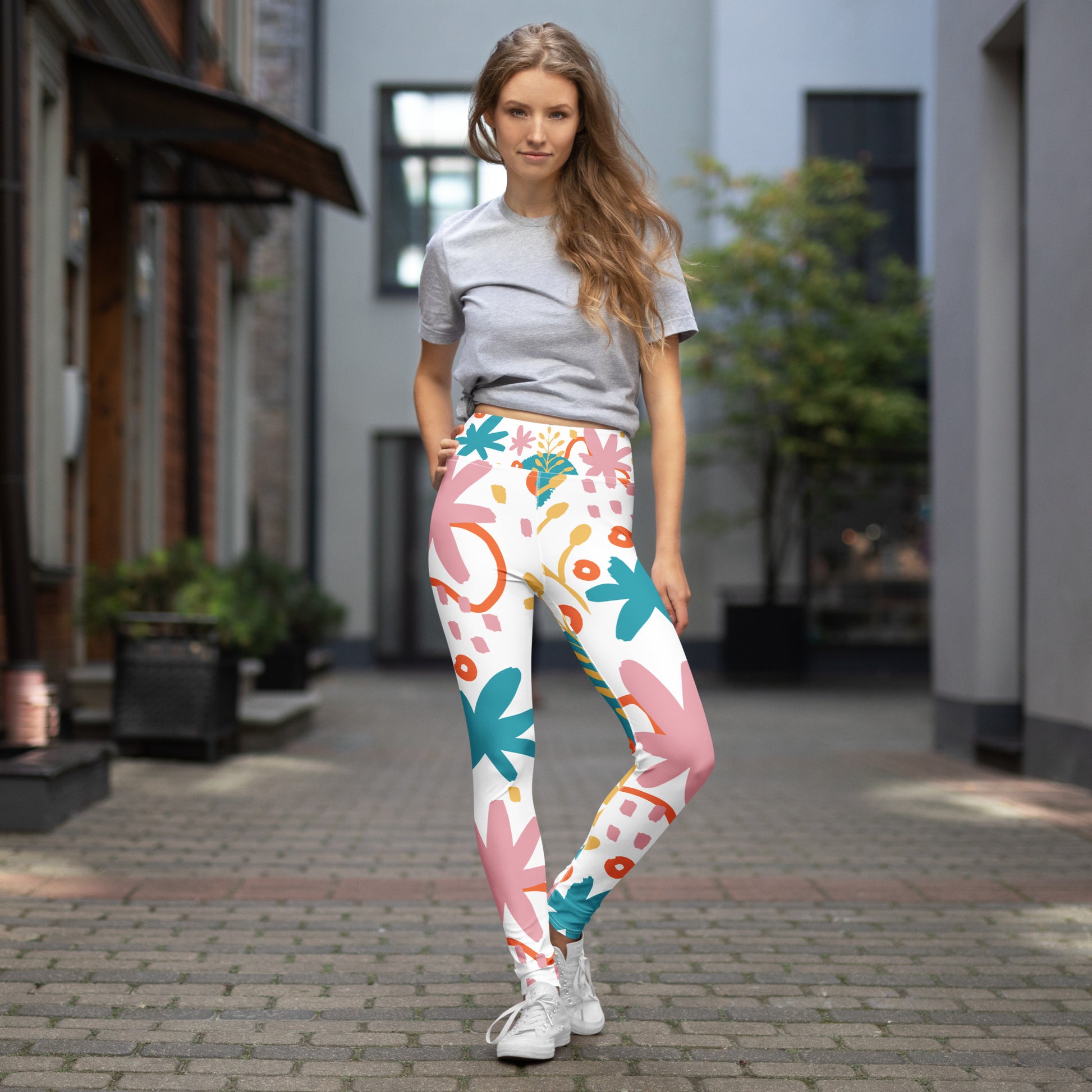 BOTANICAL Print Leggings - Premium Leggings from The Wishful Fish Kids - Just $38! Shop now at The Wishful Fish Kids