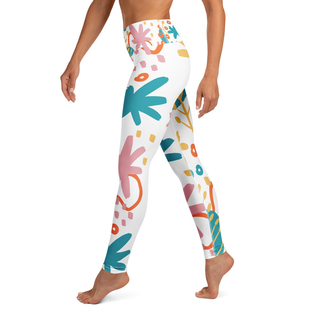 BOTANICAL Print Leggings - Premium Leggings from The Wishful Fish Kids - Just $38! Shop now at The Wishful Fish Kids