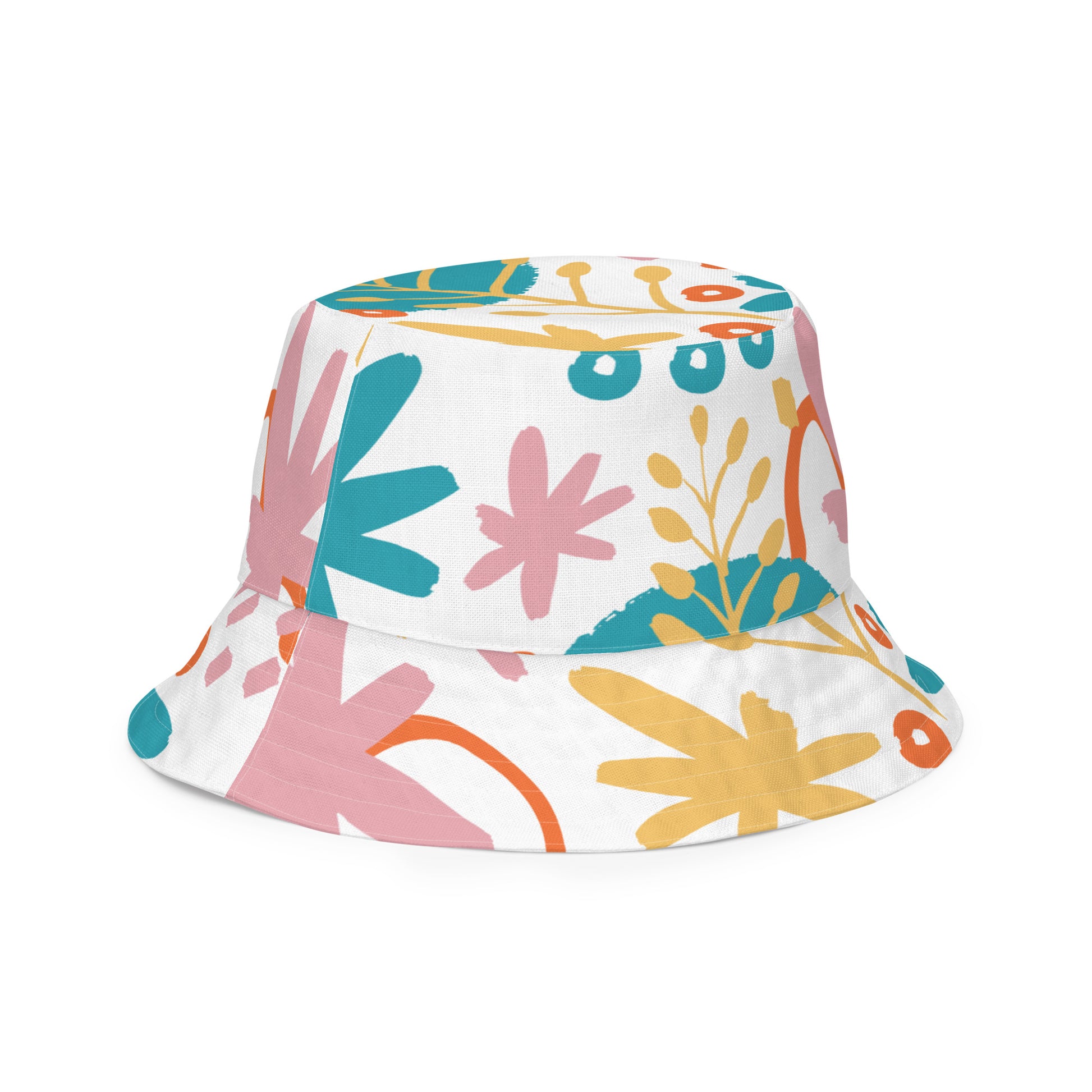 BOTANICAL Reversible Bucket Hat - Premium Bucket Hat from The Wishful Fish Kids - Just $28.50! Shop now at The Wishful Fish Kids