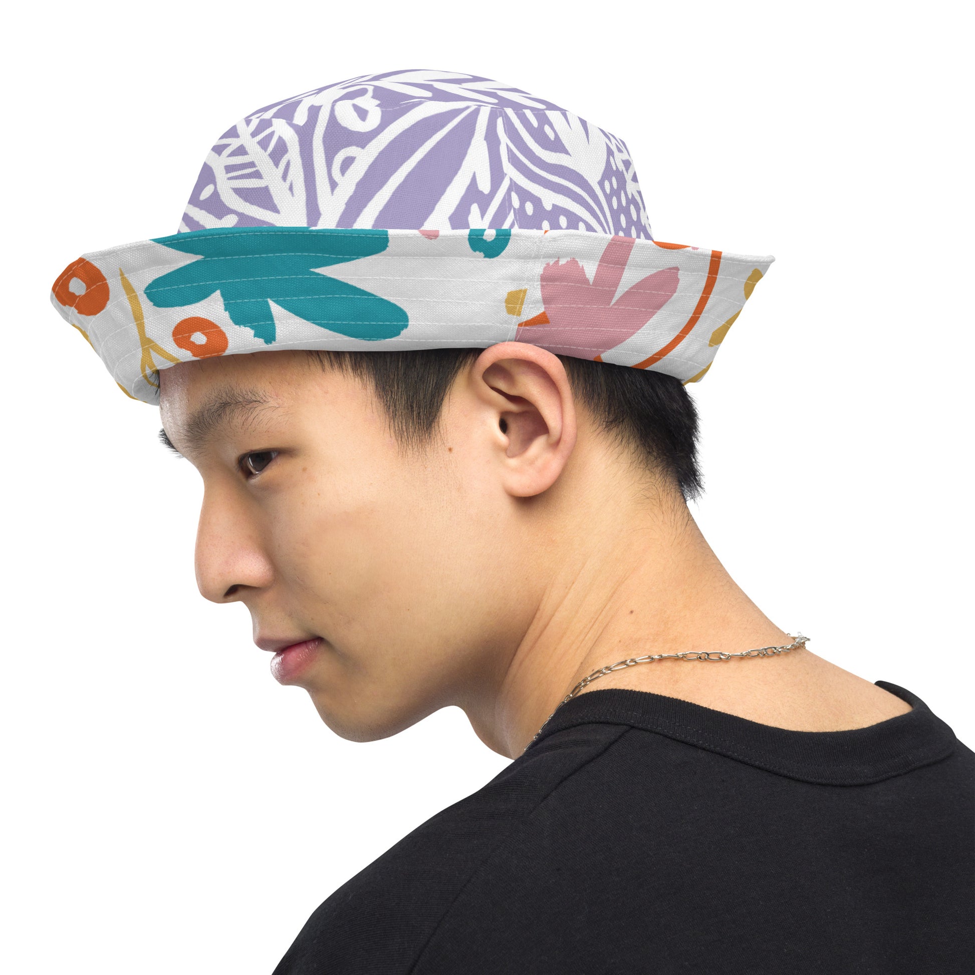 BOTANICAL Reversible Bucket Hat - Premium Bucket Hat from The Wishful Fish Kids - Just $28.50! Shop now at The Wishful Fish Kids