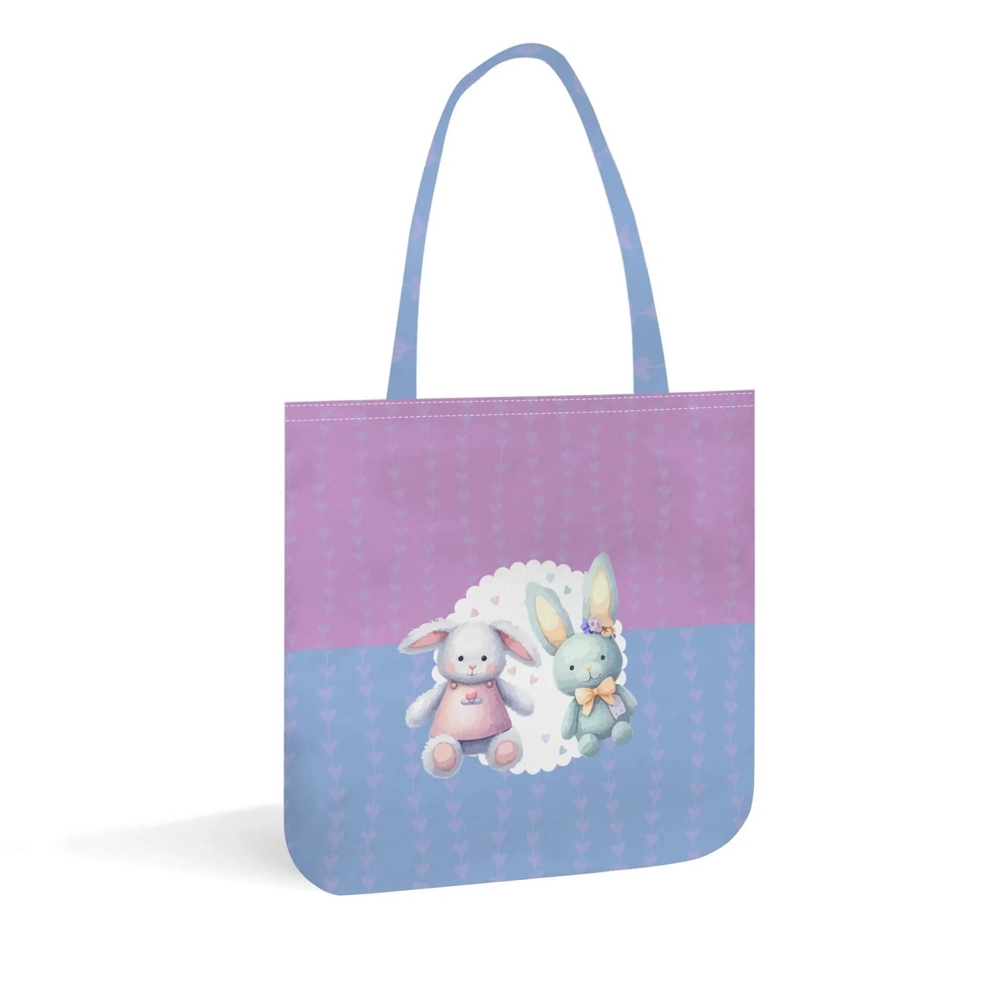 BUNNIES Gender Reveal Guest Gift Tote — Perfect Thank You for Guests! - [the_wishfulfish_kids]