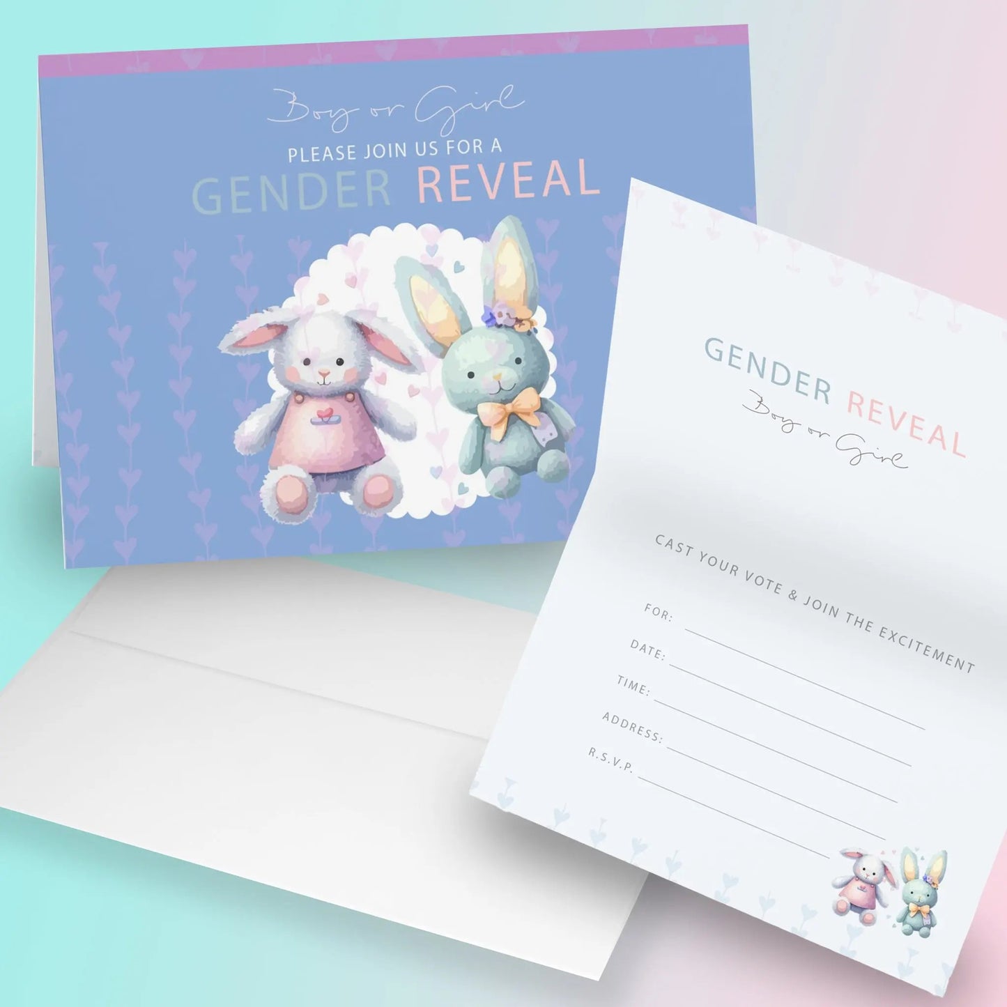 Featuring charming bunny designs, they add a playful touch for the big surprise. SHOP Now at The Wishful Fish KIDS