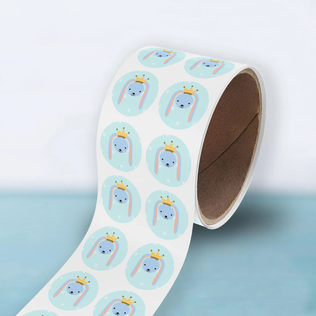 Pair your Thank You Cards with the BUNNY Roll Stickers to seal your envelopes to complete the look. SHOP Now at The Wishful Fish Kids