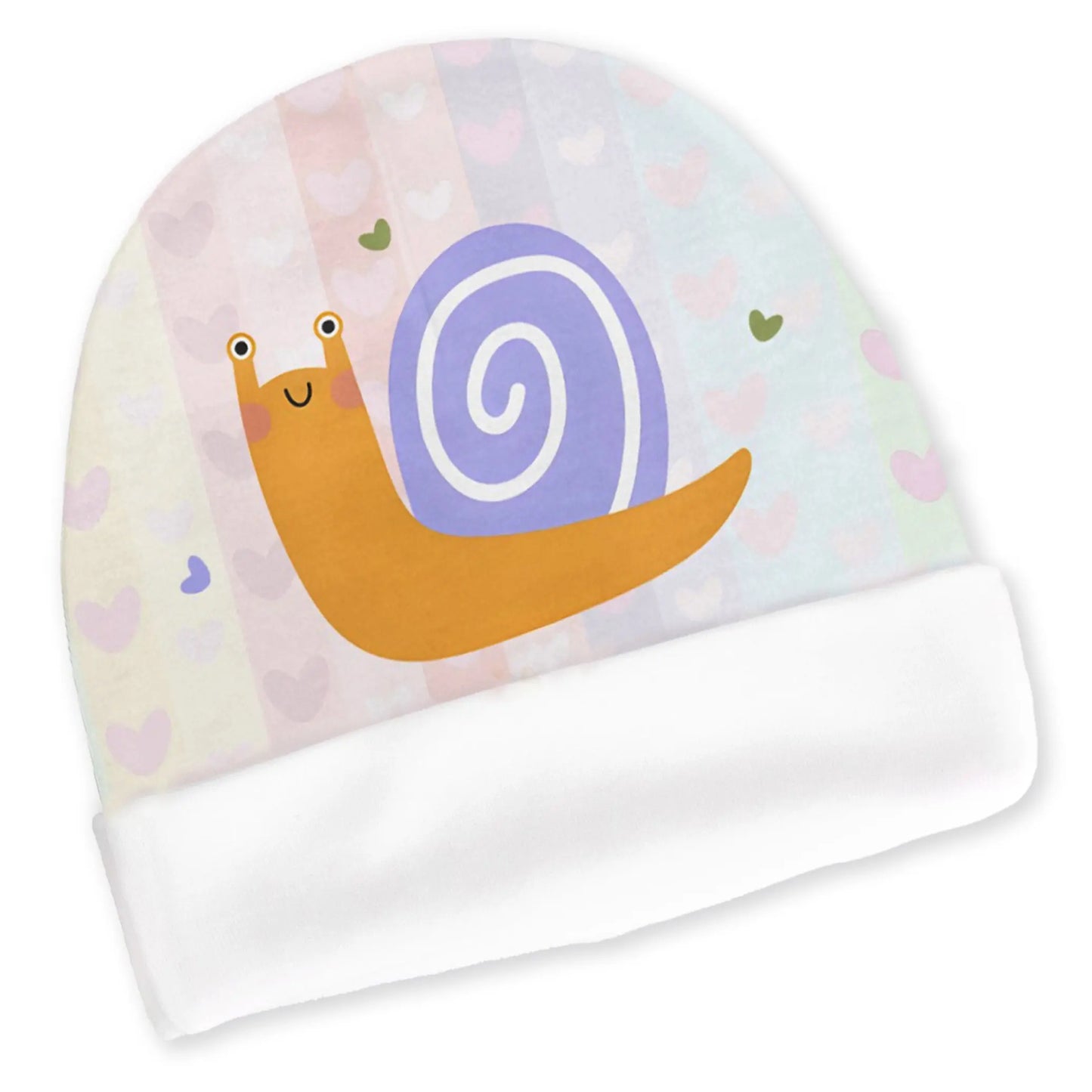 Baby Beanie Hat Snails Design — Soft, Comfy Everyday Essential for Little Ones The Wishful Fish Kids