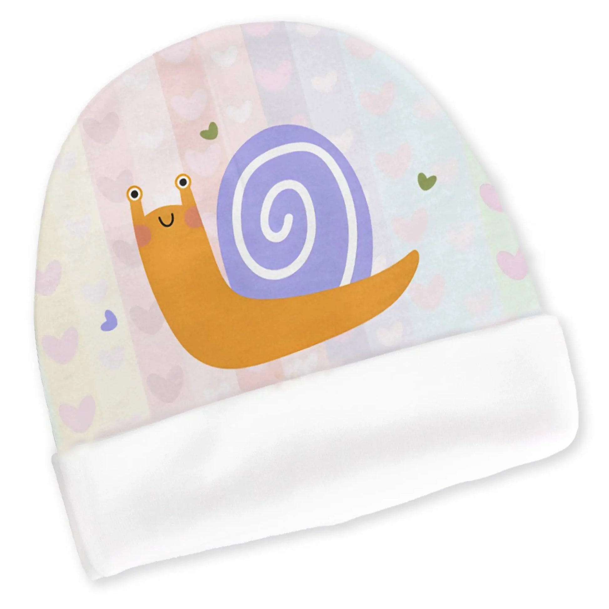 Baby Beanie Hat Snails Design — Soft, Comfy Everyday Essential for Little Ones The Wishful Fish Kids