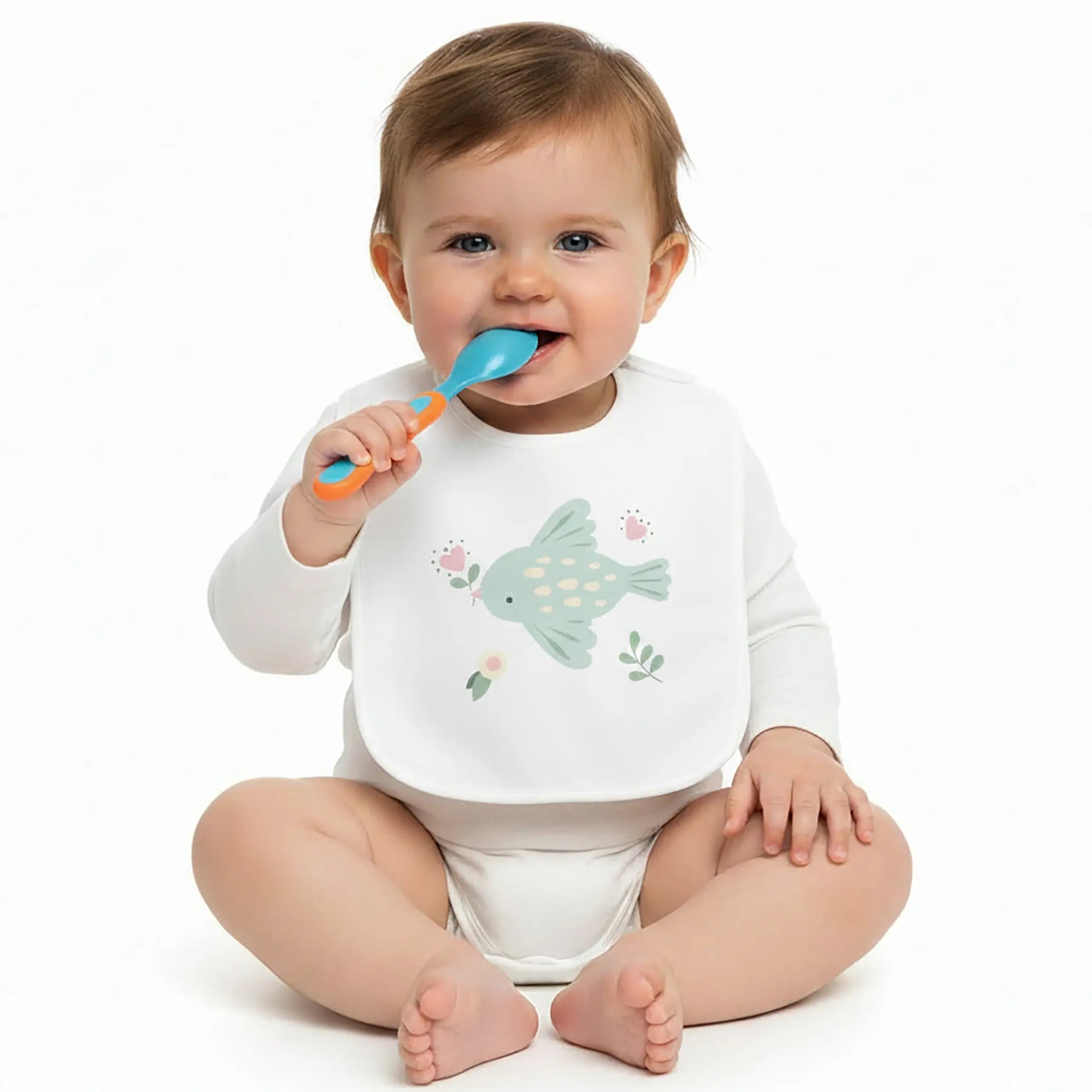 Baby Bib Welcome Baby — A Thoughtful Gift for Every New Beginning The Wishful Fish Kids
