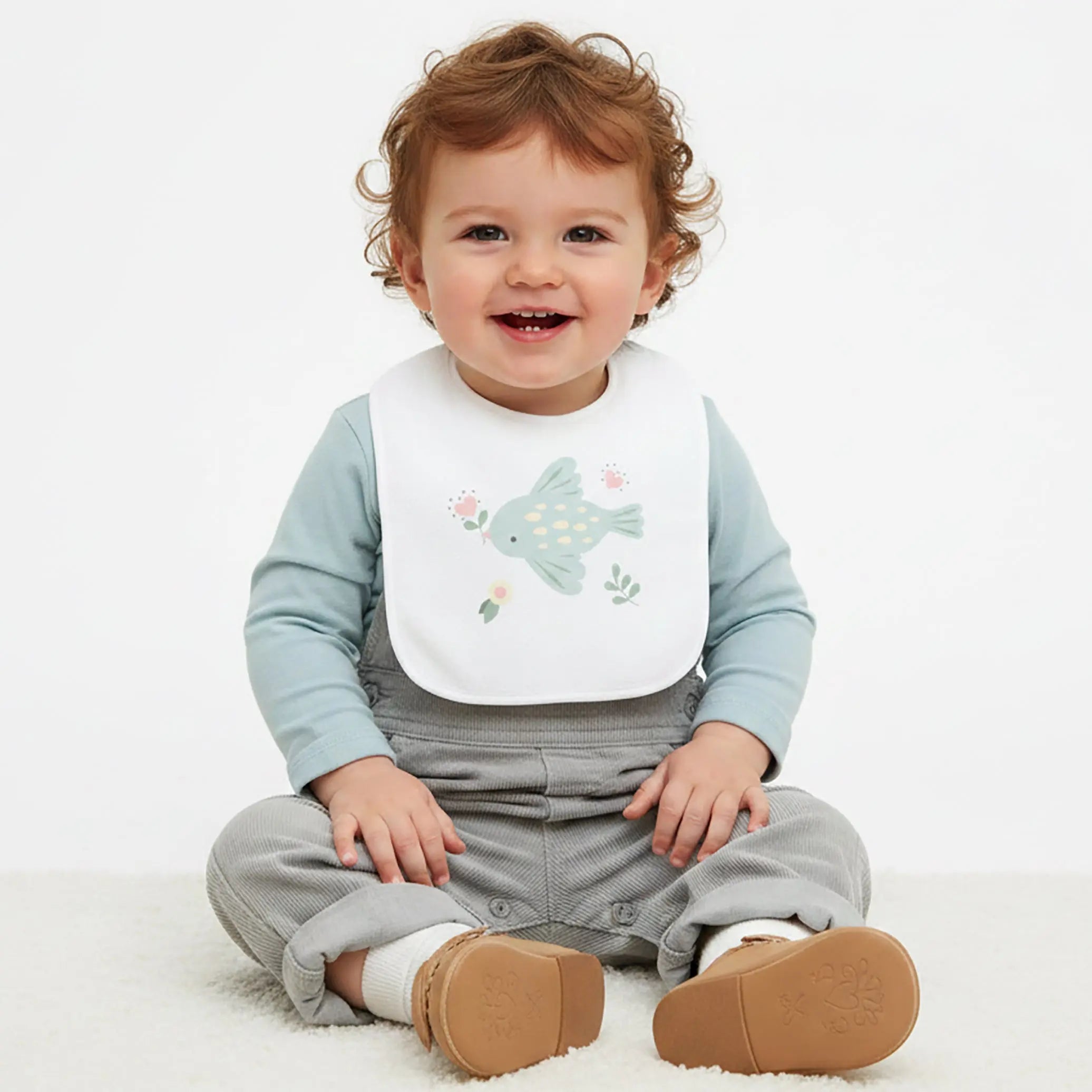 Baby Bib Welcome Baby — A Thoughtful Gift for Every New Beginning The Wishful Fish Kids