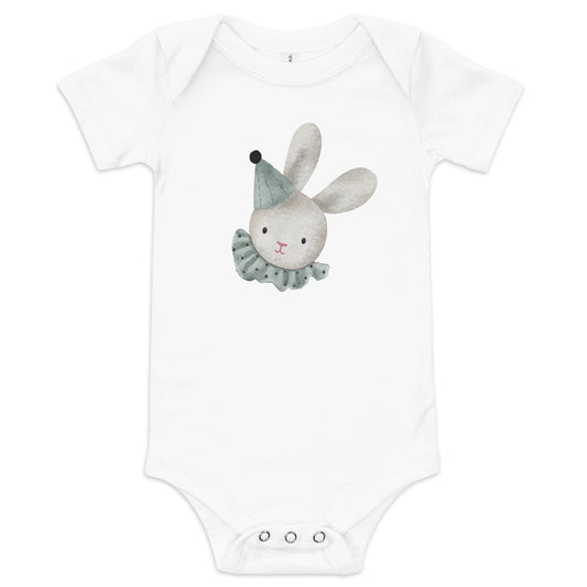 The Baby Bunnies One Piece is the ultimate cozy outfit for your little one. Your baby stays snug and stylish all day long. SHOP Now at The Wishful Fish KIDS
