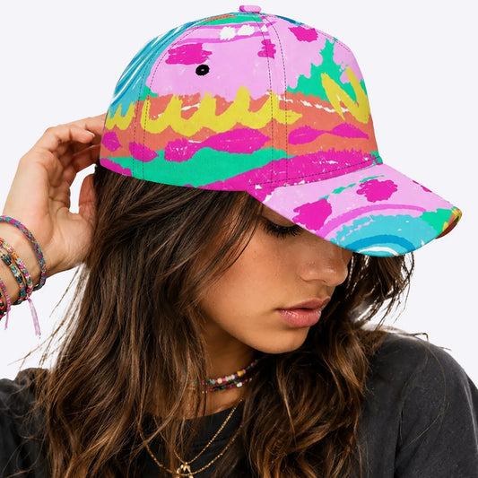 Baseball Cap Kaleido Klub – Headwear with Serious Color The Wishful Fish KIDS