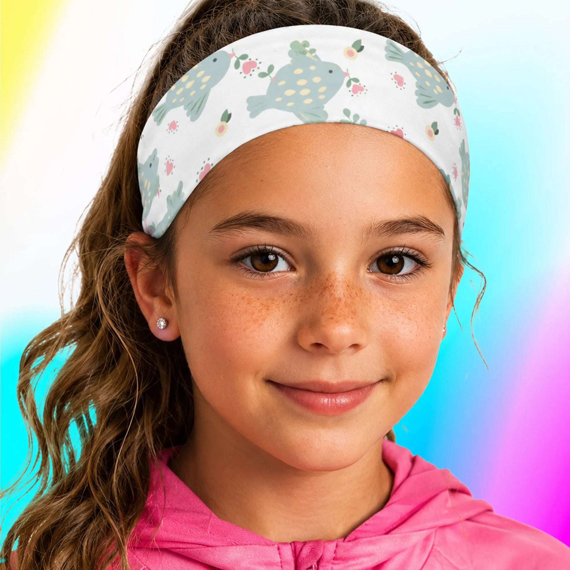 Blue Bird Headband — Playful, Colorful Accessory for Everyday Style and Comfort The Wishful Fish Kids
