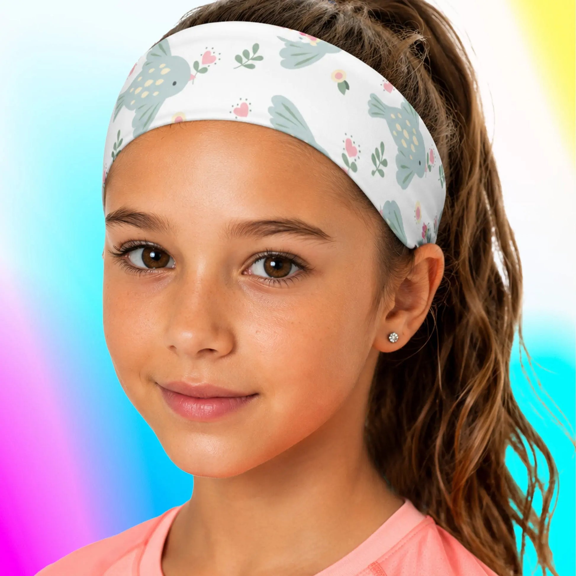 Blue Bird Headband — Playful, Colorful Accessory for Everyday Style and Comfort The Wishful Fish Kids