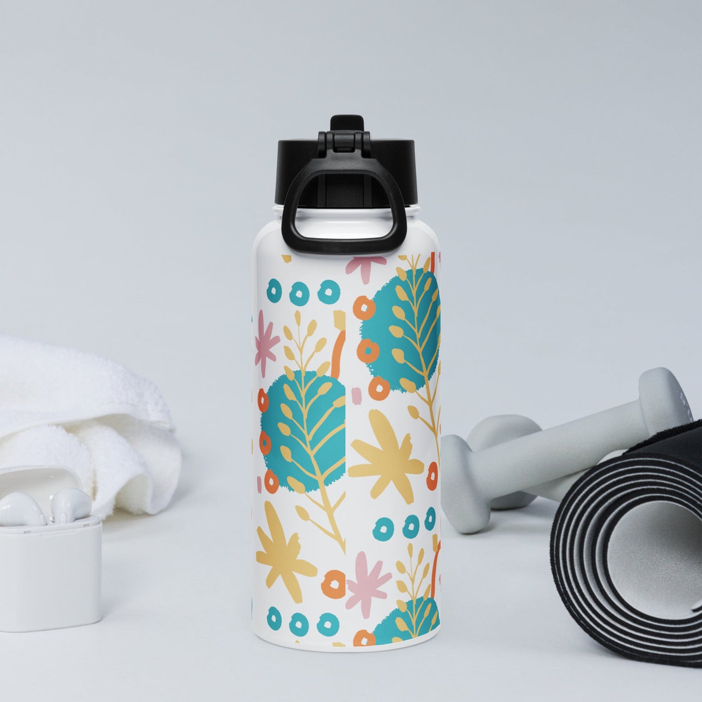 BOTANICAL Print Water Bottle - Premium Water Bottle from The Wishful Fish Kids - Just $28! Shop now at The Wishful Fish Kids