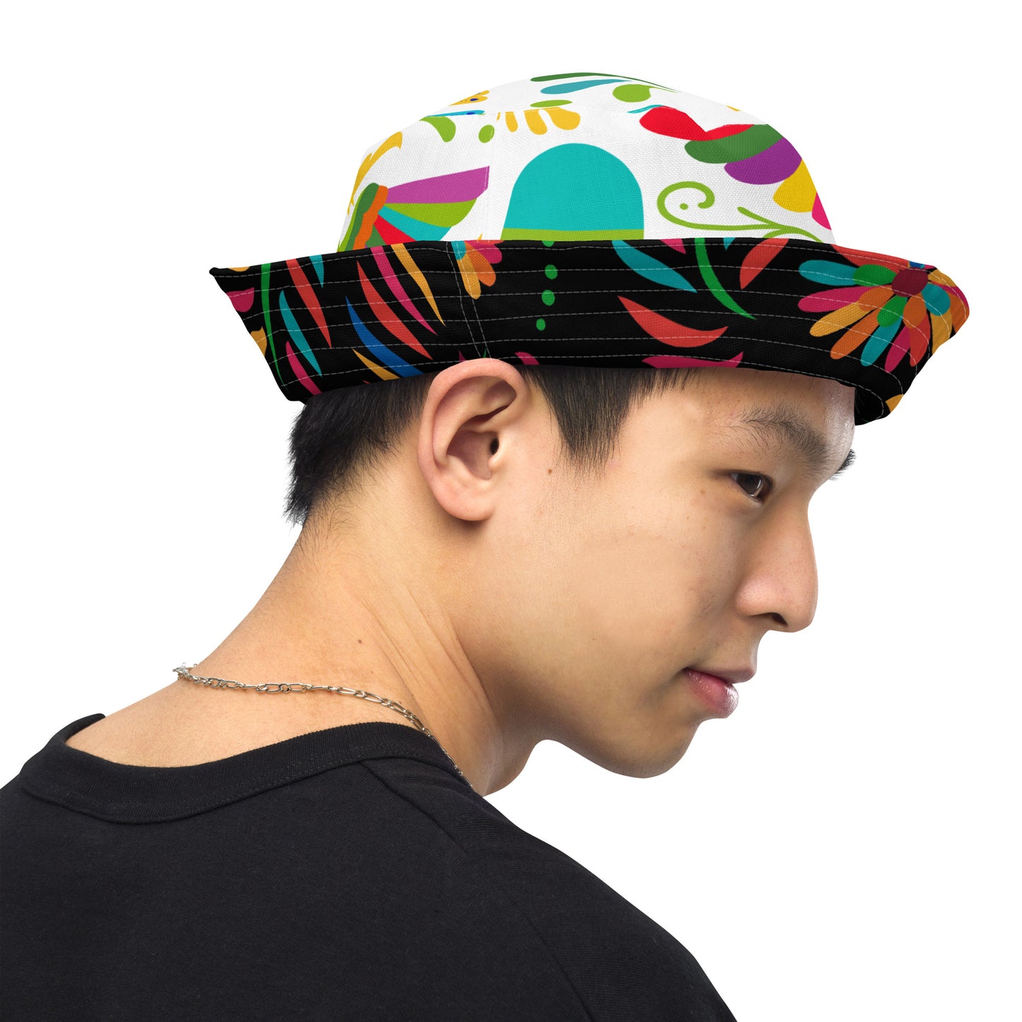 CANCUN Reversible Bucket Hat - Premium Bucket Hat from The Wishful Fish Kids - Just $28.50! Shop now at The Wishful Fish Kids