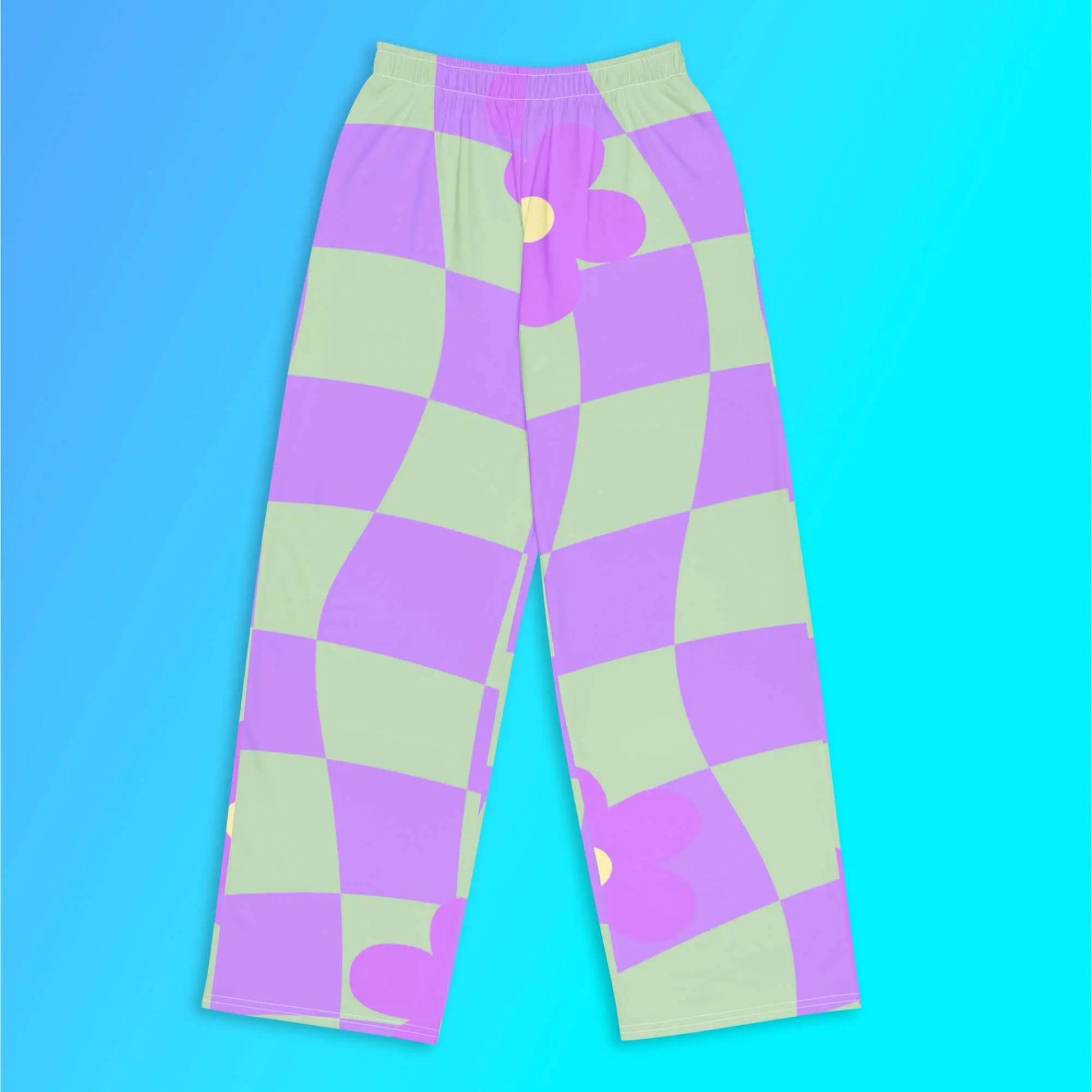 Step out in bold comfort with the CHECKER Wide Leg Pants! SHOP Now at The Wishful Fish KIDS