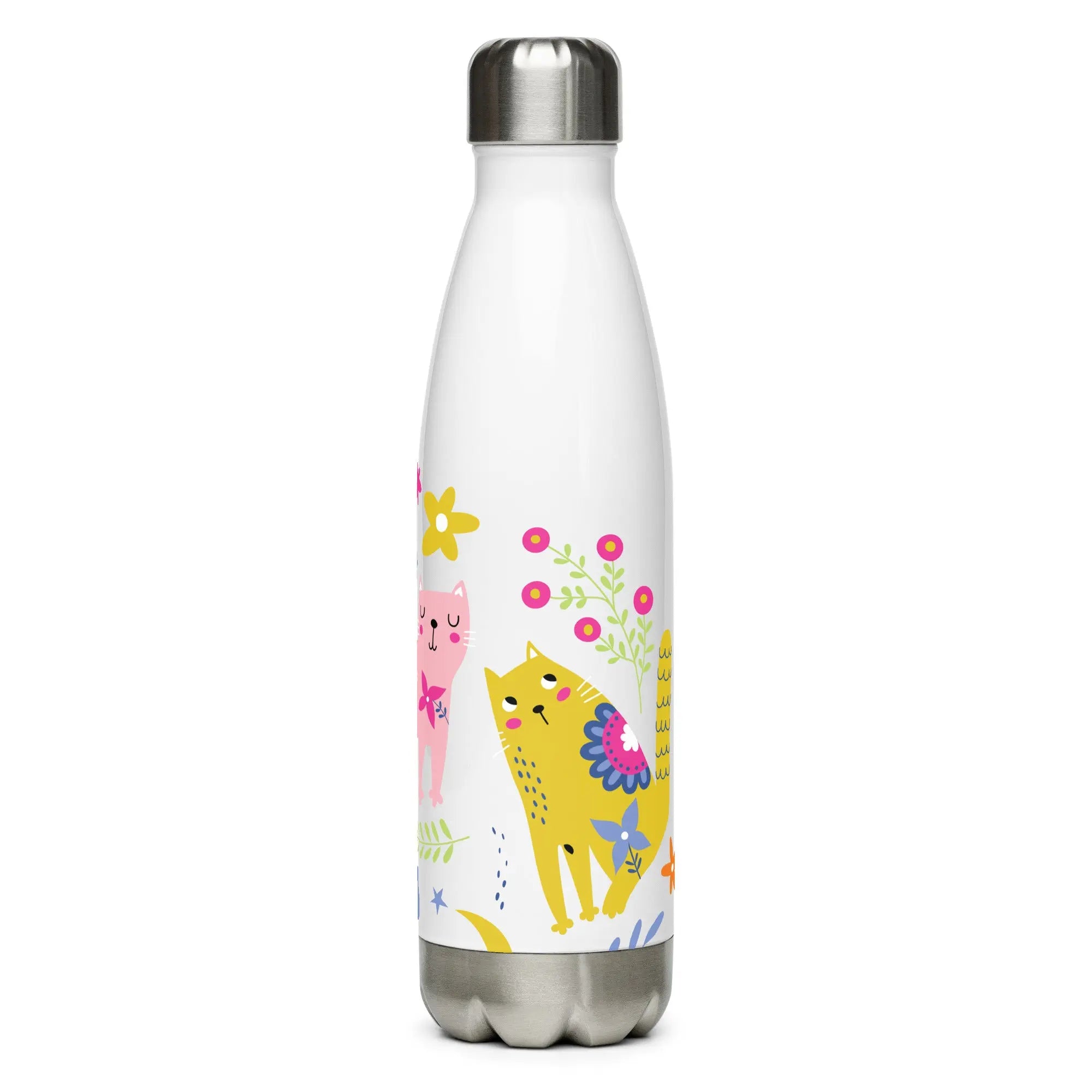 SHOP NOW at The Wishful Fish KIDS —Stay cool and sip in style with the Cool Cat Crew  water bottle.