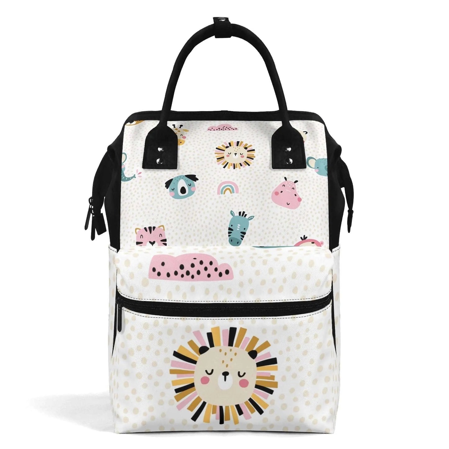 Get ready for every adventure with the CUTE BABY ANIMALS Backpack Diaper Bag!  SHOP Now at The Wishful Fish KIDS