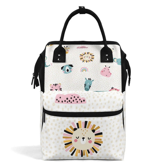Get ready for every adventure with the CUTE BABY ANIMALS Backpack Diaper Bag!  SHOP Now at The Wishful Fish KIDS