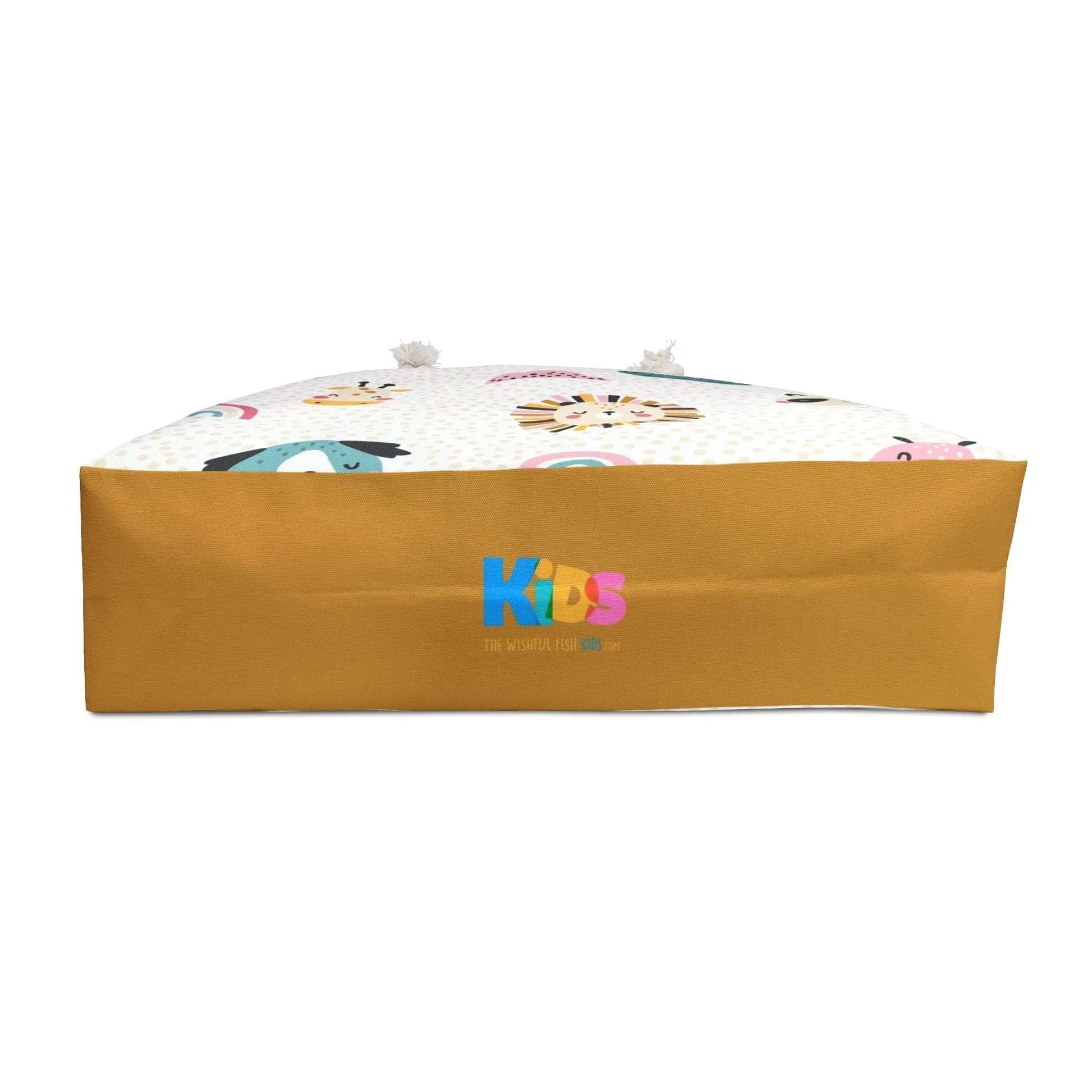 The oversized CUTE BABY ANIMALS Diaper Tote Bag is both practical and adorable! SHOP Now at The Wishful Fish KIDS