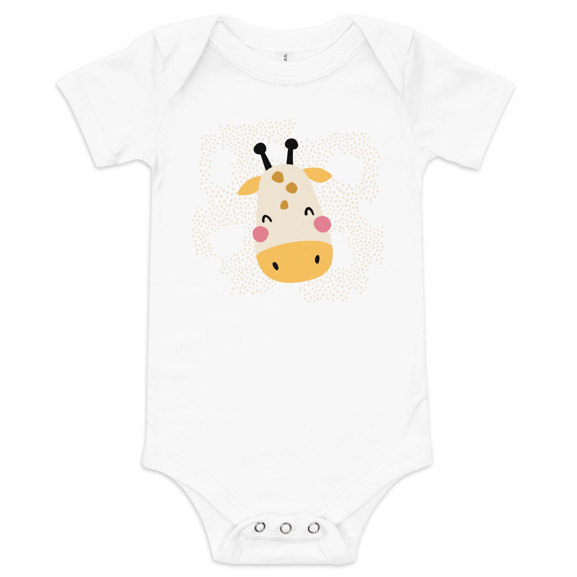 CUTE BABY GIRAFFE One Piece - Premium One Piece from The Wishful Fish Kids - Just $24! Shop now at The Wishful Fish Kids