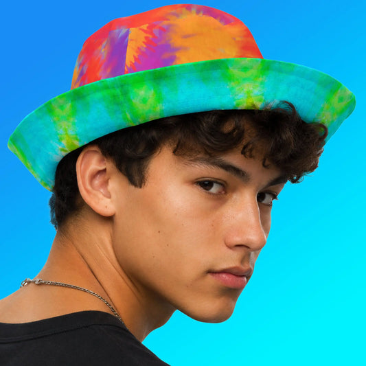 Color Splash Bucket Hat — Fun, Bold, and Flip-Ready The Wishful Fish Kids