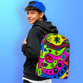Color Splash Laptop Backpack — Make a statement as smart as it is stylish The Wishful Fish Kids