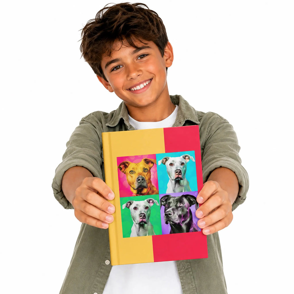 Colorful Dog Diary Journal For Kids Who Think in Color The Wishful Fish Kids