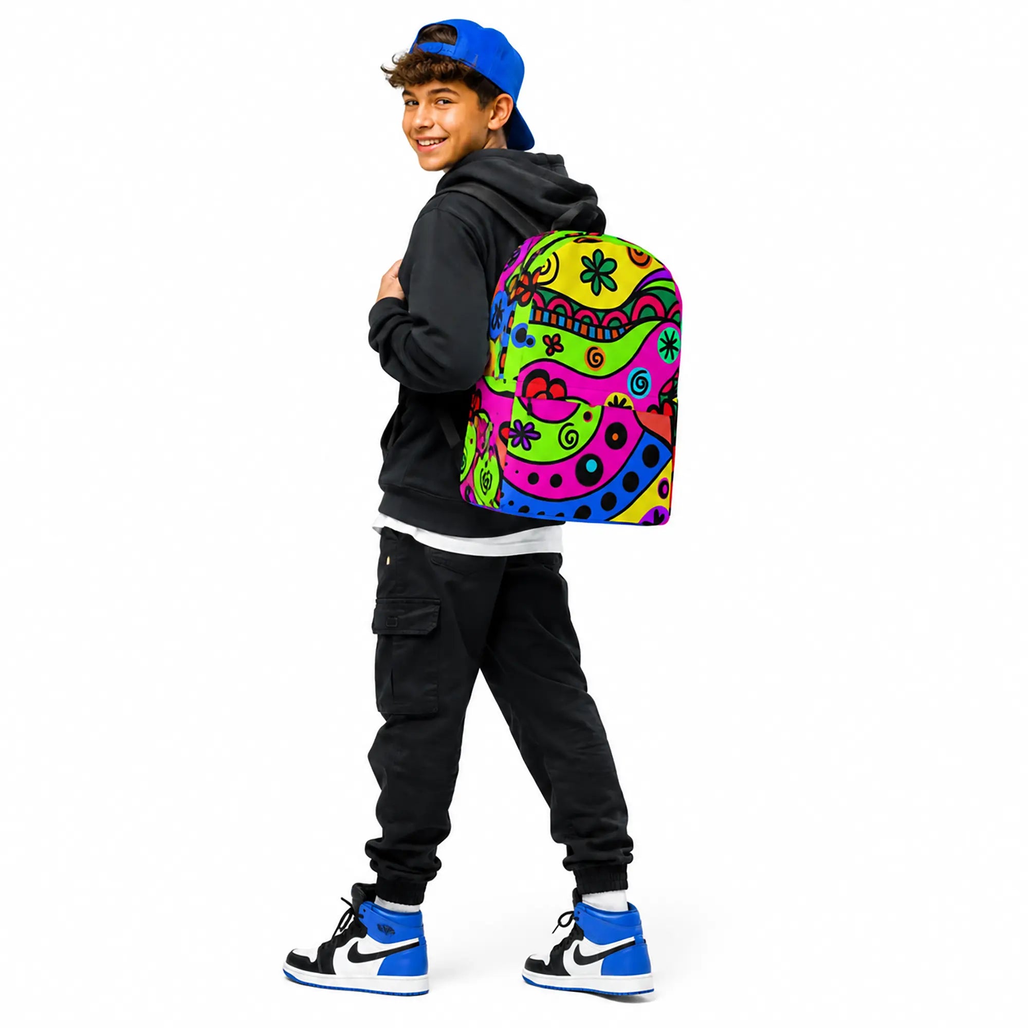 Colorful Laptop Backpack — Make a statement as smart as it is stylish. SHOP Now at The Wishful Fish Kids